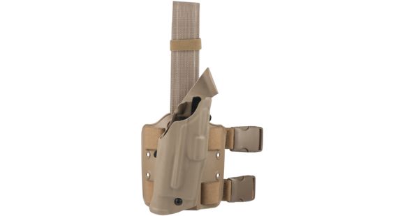 Image of Safariland Model 6354 ALS Drop-Leg Glock Holster, Glock 19/Glock 23/Glock 32, Right Hand, STX, Flat Dark Earth, 6354-283-551