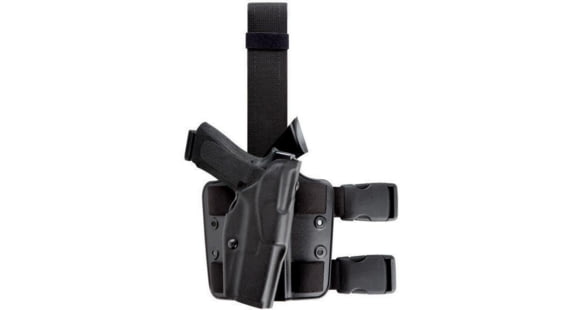 Image of Safariland 6354 ALS Open Top Tactical Thigh Holster, OD Green, 6354-832-562-NH-SP10