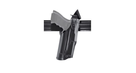 Image of Safariland 6360 ALS/SLS Mid-Ride Level III Glock Duty Holsters, Glock 19 Gen 5, Right Hand, STX Plain, Black, 6360-28325-411