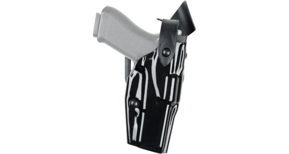 Image of Safariland 6360 ALS/SLS Mid-Ride Level III Glock Duty Holsters, Glock 20/Glock 21, Right Hand, STX Hi Gloss, Black, 6360-383-91