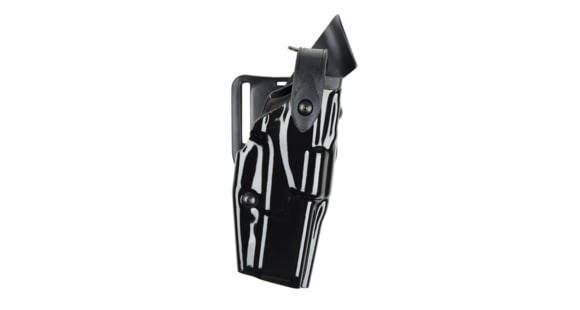 Image of Safariland 6360 ALS/SLS Mid-Ride Level III Glock Duty Holsters, Glock 17 W/ Pressure Switch Light, Stx Hi Gloss, 6360-8301-491