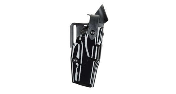 Image of Safariland Model 6360 Als/sls Mid-ride, Level Iii Retention Duty Holster For Glock 22 Gen 5 W/ Light, Hi Gloss, 6360-8252-492