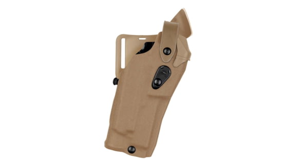 Image of Safariland 6360RDS ALS/SLS Mid-Ride Level-III OWB Belt Holster w/ Right Hand, Smith &amp; Wesson M&amp;P 9L/40L, SureFire X300U, Right, STX Tactical, Coyote Brown, 6360RDS-8192-761