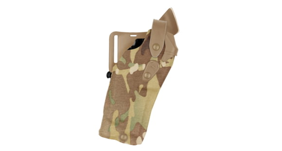Image of Safariland 6360RDS ALS/SLS Mid-Ride Level-III OWB Belt Holster w/ Right Hand, Springfield Armory Echelon w/ Light, Right, Cordura, MultiCam, 6360RDS-572-701