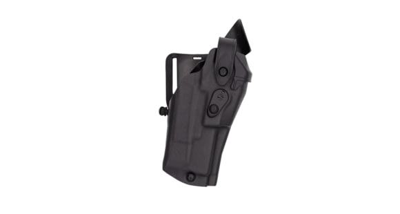 Image of Safariland 6360RDS ALS/SLS Mid-Ride Level-III OWB Belt Holster w/ Right Hand, STI International Staccato C w/ Light, Right, STX Tactical, Black, 6360RDS-2582-131