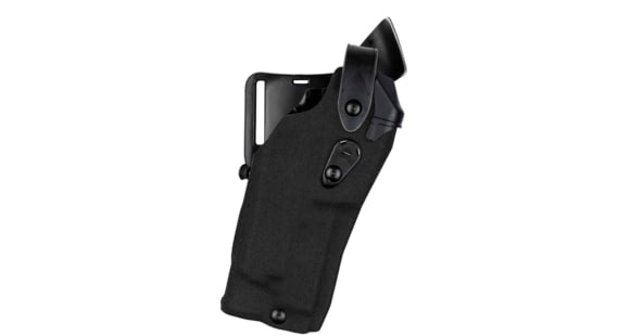 Image of Safariland 6360RDS Level III Retention ALS/SLS Duty OWB Belt Holster, Glock 19/Glock 23, Left Hand, Cordura, Black, 6360RDS-28329-782