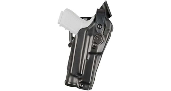 Image of Safariland 6365RDS ALS/SLS Low-Ride Level lll Retention Duty Holster, Smith &amp; Wesson M&amp;P 9 C.O.R.E./Smith &amp; Wesson M&amp;P 40 C.O.R.E., Left Hand, STX Hi Gloss, Black, 6365RDS-2192-492