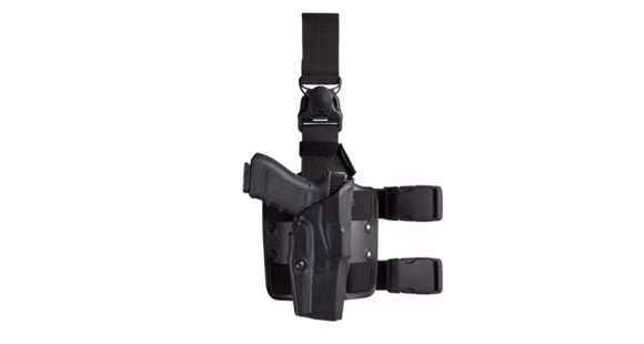 Image of Safariland Model 6385 ALS/OMW Tactical Holster, Walther P99 Compact, Right Hand, Tactical, OD Green, 6385-284-561