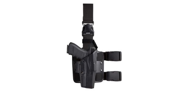 Image of Safariland Model 6385 ALS/OMW Tactical Holster, Springfield Armory 1911, Right Hand, Tactical, OD Green, 6385-56-561