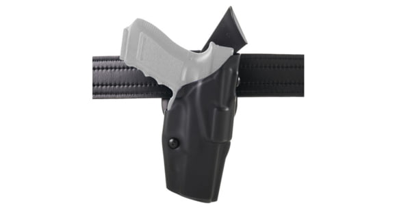 Image of Safariland Model 6390 ALS Mid-Ride Level I Retention Duty Holster, Left Hand, Black, 6390-832-492-AG