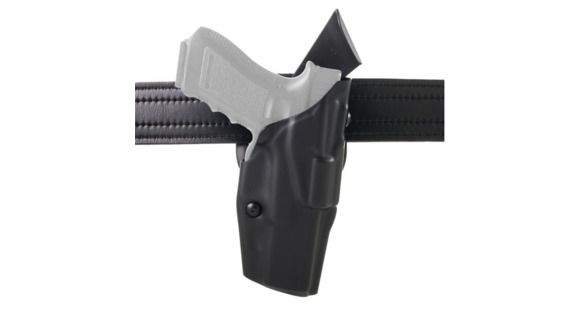 Image of Safariland Model 6390 ALS Mid-Ride Level I Retention Duty Holster, Left Hand, Black, 6390-832-552-AG