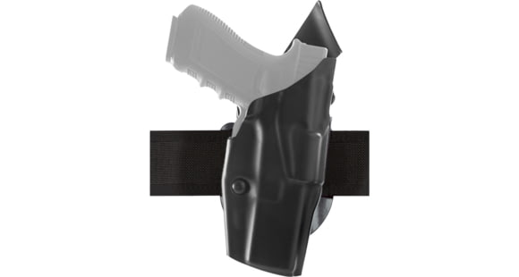 Image of Safariland ALS Hi Ride Level I Retention Duty Holster, Right Hand, STX Hi Gloss, 6392-4502-491