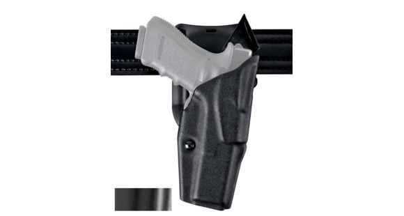 Image of Safariland 6395 ALS Low Ride Level I Retention Duty Holster, SIG Sauer P229, Right Hand, STX Hi-Gloss, Black, 6395-7442-491