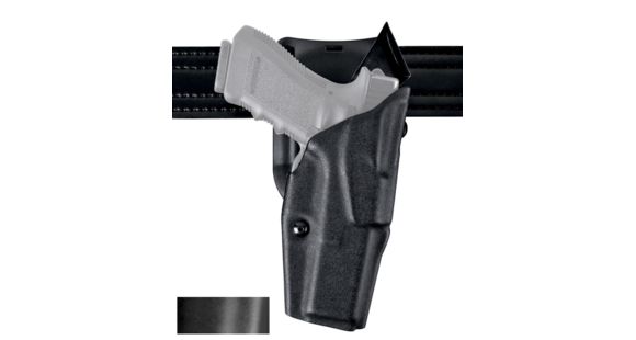 Image of Safariland 6395 ALS Low Ride Level I Retention Duty Holster, Smith &amp; Wesson M&amp;P 9L/Smith &amp; Wesson M&amp;P M2.0 9L, Right Hand, STX Plain, Black, 6395-819-411