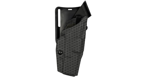 Image of Safariland 6395 ALS Low-Ride Level I Retention Glock Duty Holster, Glock 17/Glock 22, Left Hand, STX Basket Weave, Black, 6395-8325-482
