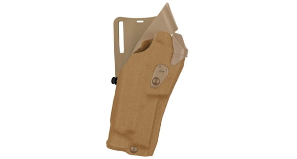Image of Safariland 6395RDS ALS Low-Ride Level I Retention Duty Holster, Fn 509 w/ Light, Coyote Brown, 6395RDS-2702-761