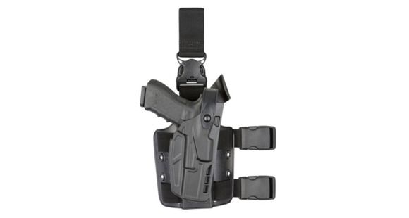 Image of Safariland 7005 7TS SLS Tactical Holster w/Quick Release Leg Strap, Right Hand, 7005-4472-411