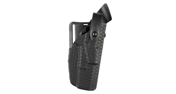 Image of Safariland 7280 7TS SLS Mid-Ride Level II Retention Duty Holster, SIG Sauer P229R .40, X300U, Right, Basketweave Black, 7280-4742-481