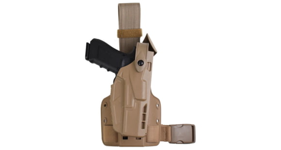 Image of Safariland Model 7304-sp10 7ts Als/sls Single Strap Tactical Holster , 7304-219-411-SP10