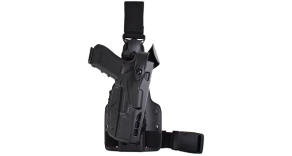 Image of Safariland 7305-SP10 7TS ALS/SLS Single Strap Tactical Drop Leg Holster w/Quick Release, 7305-83-411-SP10
