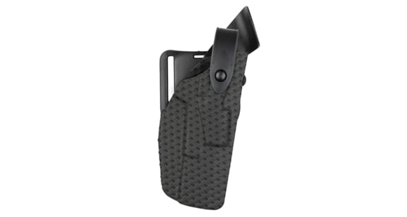 Image of Safariland Model 7360 7ts Als/sls Mid-ride Duty Holster For Glock 22 Gen 5 W/ Compact Light, Black - 1329217