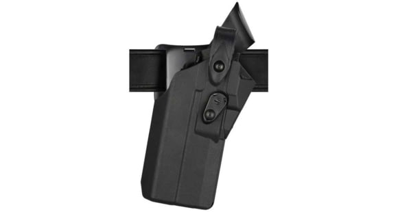 Image of Safariland 7360 7TS ALS/SLS Mid-Ride Level III Retention OWB Duty Holster, Smith &amp; Wesson M&amp;P 45, Right, Plain, Black, 1202057