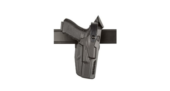 Image of Safariland 7360 7TS ALS/SLS Mid-Ride Level III Glock Duty Holster, Glock 47, Left Hand, SafariSeven Basket, Black, 7360-83-482-2