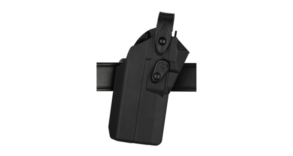 Image of Safariland 7362RDS 7TS ALS/SLS Hi-Ride Duty Holster, Glock 34 MOS, Left Hand, Black, 7362RDS-68325-412