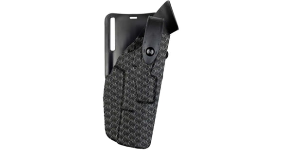Image of Safariland 7365 7TS ALS/SLS Low-Ride Level III Retention OWB Duty Holster, SIG Sauer P229R .40, X300U, Left, Basketweave Black, 7365-4742-482