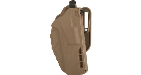 Image of Safariland 7377 7TS ALS Concealment Belt Loop Holsters, SIG Sauer P320 Compact/SIG Sauer M18/SIG Sauer P320 Carry/SIG Sauer P320 X-Carry, Right Hand, STX Tactical, FDE Brown, 7377-750-551-DM