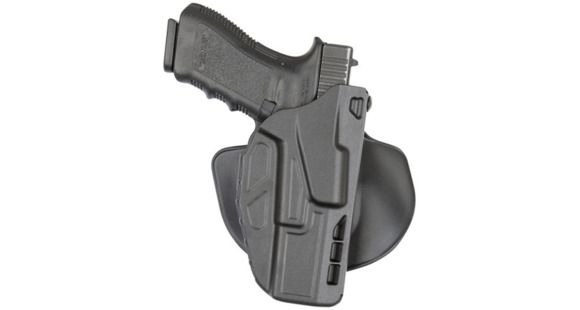 Image of Safariland 7378 7TS ALS Concealment Paddle &amp; Belt Loop Combo Holster, Left Hand, Matte, 7378-4192-412
