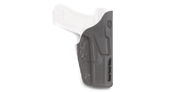 Image of Safariland 7379 7TS ALS Concealment Clip-On Belt Glock Holster, Glock 48, Right Hand, STX Plain, Black, 7379-896-411
