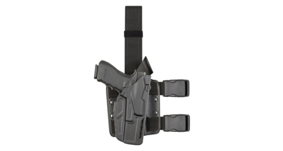 Image of Safariland Model 7384 7ts Als Omv Tactical Holster For Glock 17, Black - 1315444