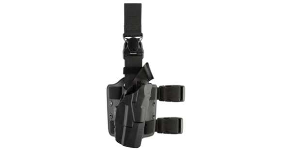 Image of Safariland 7TS ALS OMV Tactical w/Quick Release Holster, Right Hand, FDE Brown, 7385-825-551