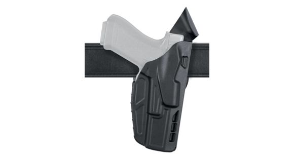 Image of Open Box, Dealer Demo, Safariland 7390RDS 7TS ALS Mid-Ride Level I Retention Duty Holster, Glock 19, Left Hand, SafariSeven Plain, Black, 7390RDS-28325-412