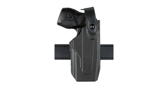 Image of Safariland Model 7520 7TS SLS EDW Clip-On Style Holster, Taser X26P, Left Hand, STX Plain, Black, 7520-364-412