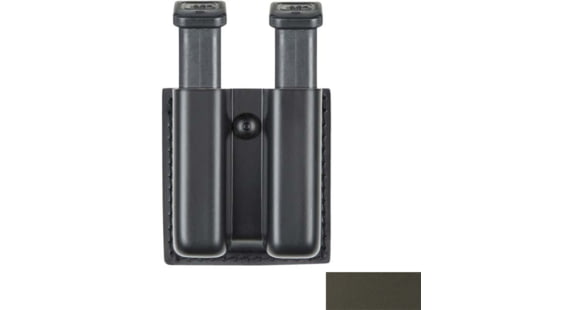 Image of Safariland Model 79 Slimline Open Top Double Magazine Pouches, Browning Hi-Power, OD Green, STX Tactical, MOLLE, 79-76-563-MSA