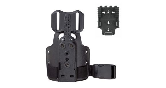 Image of Safariland Model 6004 Single Strap Leg Shroud Holster, Black, 6004-26-2
