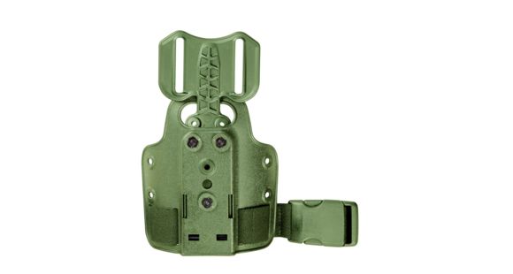 Image of Safariland Model 6004 Single Strap Leg Shroud Holster, OD Green, 6004-25-56