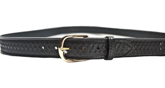 Image of Safariland Plainclothes Belt, Leather, 1.50, Basket Black, Size - 60 in. L830-60-4