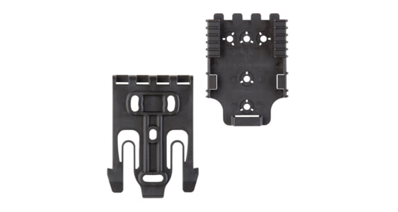 Image of Safariland Quick Locking System Kit Model 3, Non-Locking w/ 2 Receiving Plates, Coyote Brown, QUICK-KIT3-76