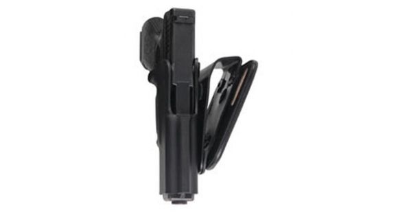 Image of Safariland Range Series Open Top Low Ride Holster, STI International 2011 5in Full Dust Cover, Left Hand, STX Tactical, Black, 5195-850-132