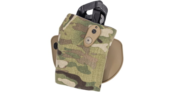 Image of Safariland 6378RDSC STI International Staccato 4.4in OWB Paddle Holster, Right, Cordura, Duty, Multicam, 6378RDSC-15827-701