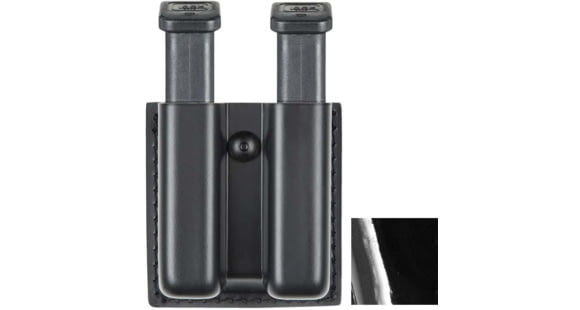 Image of Safariland Double Mag Pouch Open Top Hi-Gloss Black For Glock 20 21 79-383-9