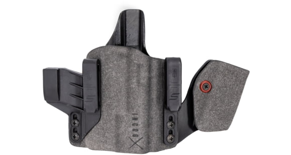 Image of Safariland Incog X SIG Sauer P365 FUSE/Macro IWB Holster, Large Weapon Mounted Light Mag Caddy, Left, Suede, Concealment, Gray, INCOG-0-565-A-7-CX1-62-MC