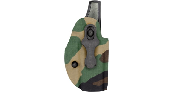 Image of Safariland Species Glock 43/43X IWB Holster, Right, Cordura, Concealment, Woodland Camo, 20-895-C991