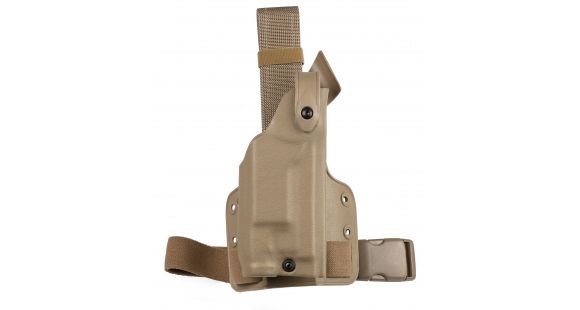 Image of Safariland 6004 SLS Tactical Holster, Colt 1911A1/Springfield Armory 1911, Right Hand, STX Tactical, Brown, 6004-530-551-SP10