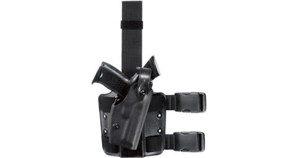 Image of Safariland 6004 SLS Tactical Holster, Smith &amp; Wesson M&amp;P 9/Smith &amp; Wesson M&amp;P 40, Right Hand, Tactical, Black, 6004-21921-121-SP10