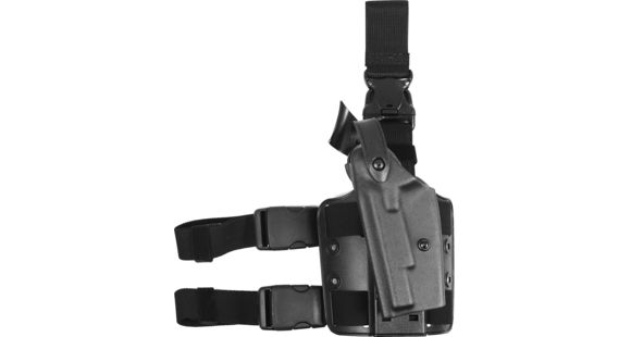 Image of Safariland SLS Tactical Holster, CZ 75, Left Hand, STX Tactical, Black, 6005-90-122
