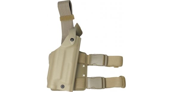 Image of Safariland 6004 SLS Tactical Holster, Heckler &amp; Koch Mark 23, Right Hand, STX Tactical, Flat Dark Earth, 6004-94-551